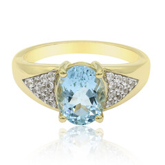 Anello in oro con Acquamarina Medina