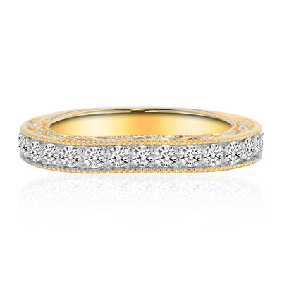 Anello in oro con Diamante IF (D) (Annette)