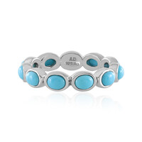 Anello in argento con Turchese Sleeping Beauty