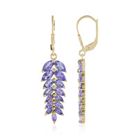 Orecchini in argento con Tanzanite