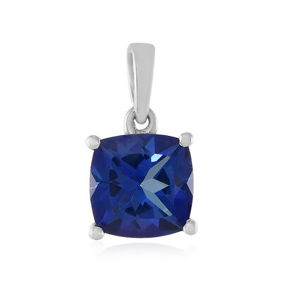 Ciondolo in argento con Topazio Blu Royal