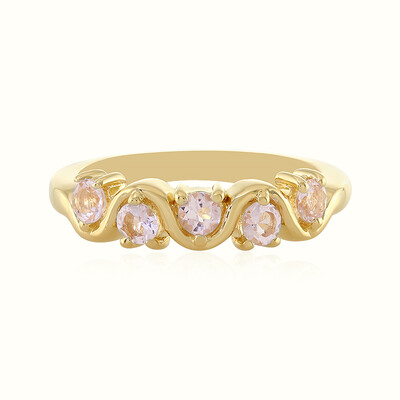 Anello in argento con Morganite
