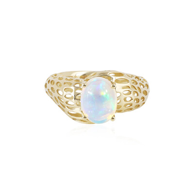 Anello in oro con Opale di Welo (Ornaments by de Melo)