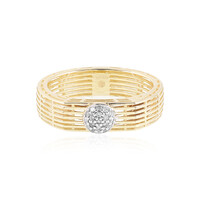 Anello in oro con Diamante I1 (I)  (Ornaments by de Melo)