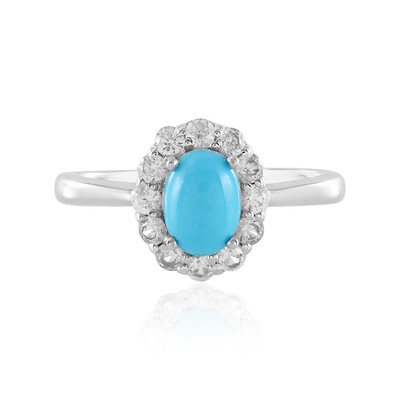 Anello in argento con Turchese Sleeping Beauty