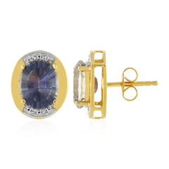 Orecchini in argento con Quarzo Mistico Blu