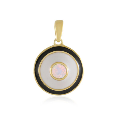 Ciondolo in argento con Opale di Welo