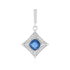 Ciondolo in argento con Fluorite Cangiante