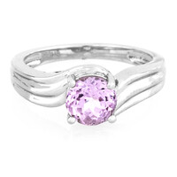Anello in argento con Kunzite Brasiliana