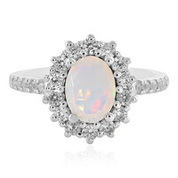 Anello in argento con Opale di Welo