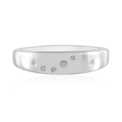 Anello in argento con Diamante I2 (I)