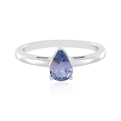Anello in argento con Tanzanite (non riscaldata)