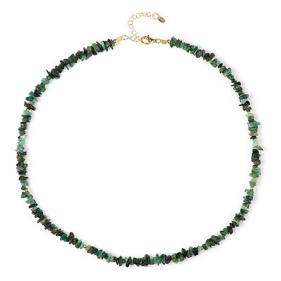 Collana in argento con Smeraldo Zambia