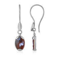 Orecchini in argento con Calcedonio (Bali Barong)