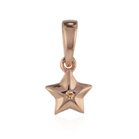 Ciondolo in oro con Diamante Rose de France SI1 di Argyle
