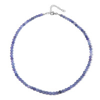 Collana in argento con Tanzanite