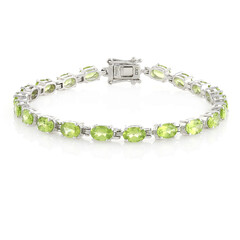 Bracciale in argento con Peridoto