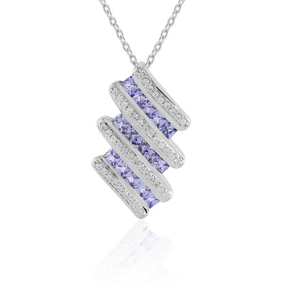 Ciondolo in argento con Tanzanite