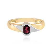 Anello in argento con Rodolite Lampone