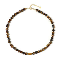 Collana in argento con Occhio di Tigre