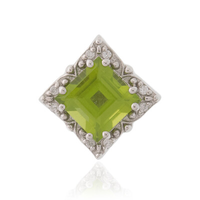 Ciondolo in argento con Peridoto Arizona