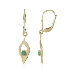 Orecchini in argento con Smeraldo Socoto