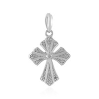 Ciondolo in argento con Diamante I2 (I)