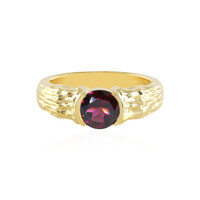 Anello in argento con Rodolite Lampone