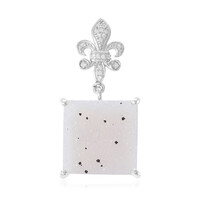 Ciondolo in argento con Agata Glitter