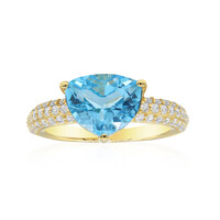 Anello in argento con Topazio Marambaia