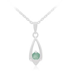 Collana in argento con Smeraldo