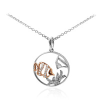 Collana in argento con Diamante I1 (H) (Smithsonian)