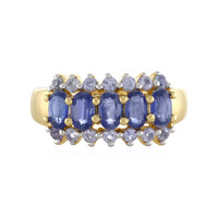 Anello in argento con Cianite
