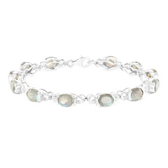 Bracciale in argento con Labradorite