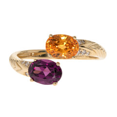 Anello in oro con Rodolite (CIRARI)