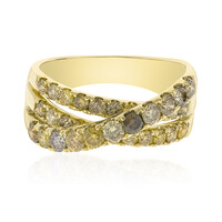 Anello in oro con Diamante Fancy SI2 (CIRARI)