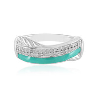 Anello in argento con Diamante I3 (J)