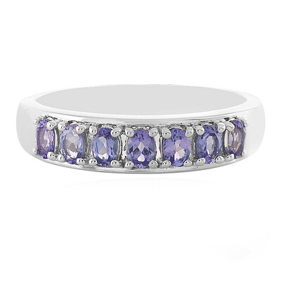 Anello in argento con Tanzanite