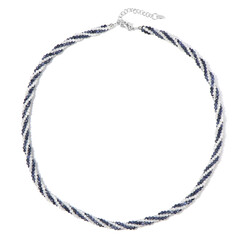 Collana in argento con Zaffiro Blu