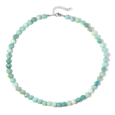 Collana in argento con Amazzonite
