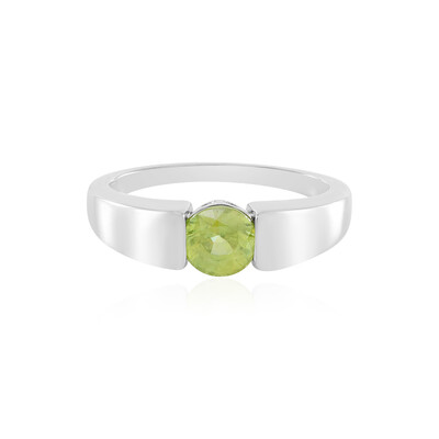 Anello in argento con Sfene