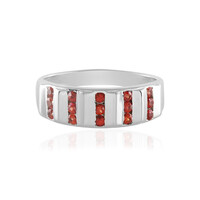 Anello in argento con Rubino Tanzania