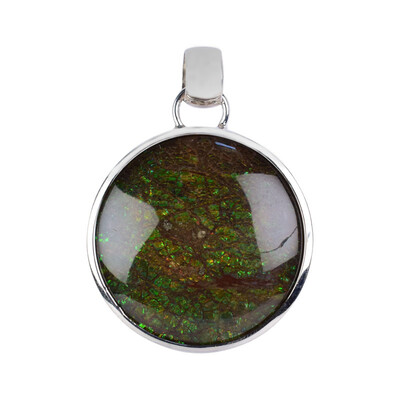 Ciondolo in argento con Ammolite