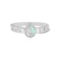 Anello in argento con Opale di Welo