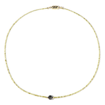 Collana in oro con Diamante Nero (Adela Gold)