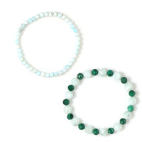 Bracciale con Angelite Verde