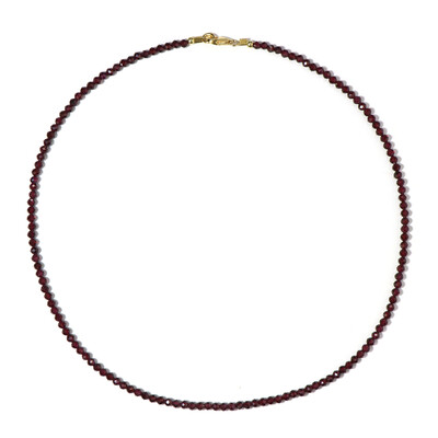 Collana in argento con Granato Mozambico