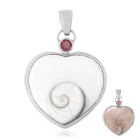 Ciondolo in argento con Occhio di Shiva