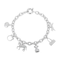 Bracciale in argento con Zircone
