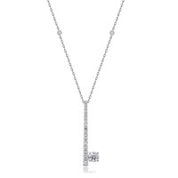 Collana in oro con Diamante SI2 (H) (CIRARI)